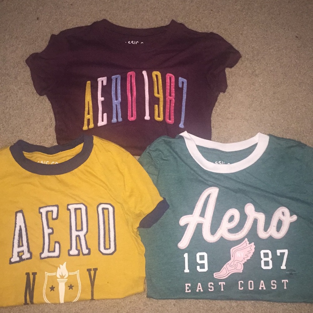 3 Aeropostale Shirts :)